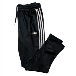 Adidas Track Joggers Sweatpants with Zippered Calf Opening